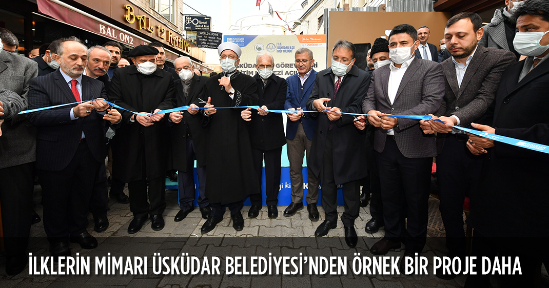Üsküdar Belediyesi örnek bir projeye imza attı