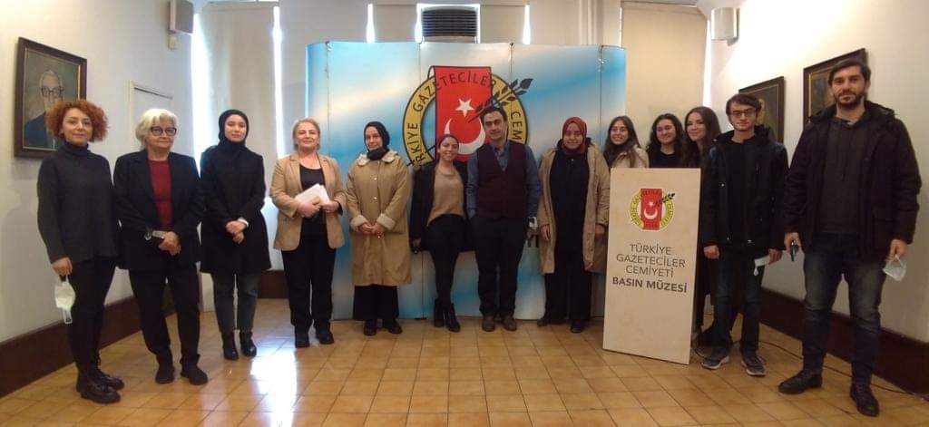 TGC Basın Müzesi’ne Marmara Üniversitesi öğrencilerinden ziyaret