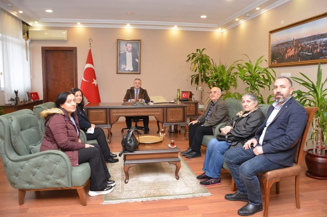 Hacı Bektaş Veli Anadolu Kültür Vakfı Çekmeköy Cemevi’nden Kaymakam Resul Çelik’e Ziyaret