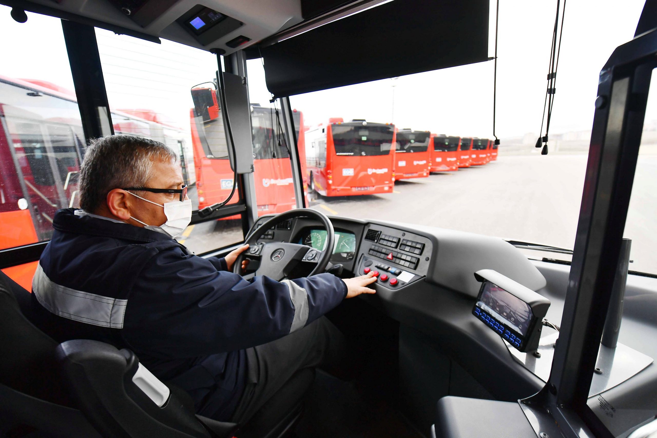 YENİ OTOBÜSLERDEN ‘ANKARA’YA MERHABA’ EGO ŞOFÖRLERİ SÜRÜŞ EĞİTİMİNDE