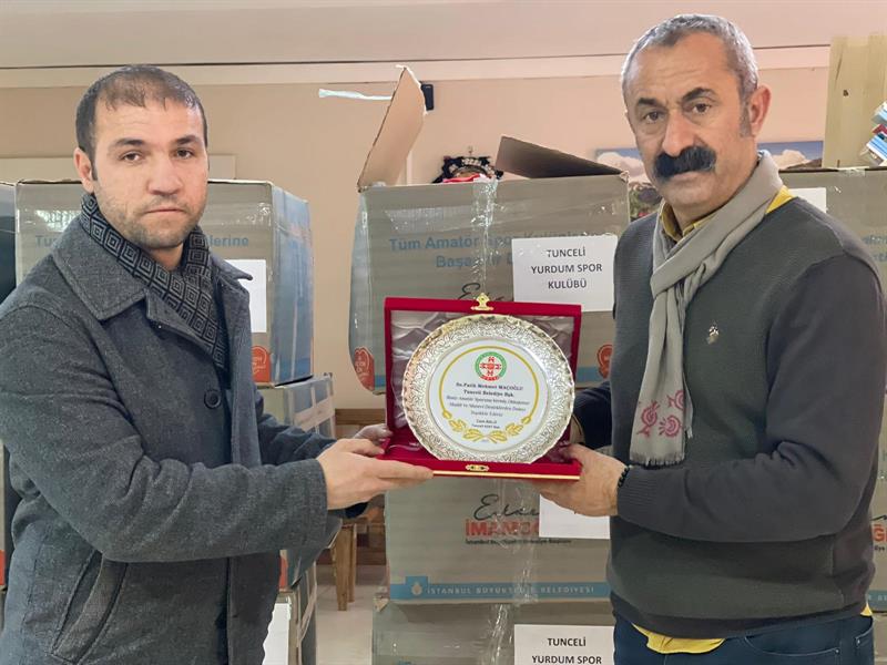 Maçoğlu’ndan Spor Kulüplerine Destek