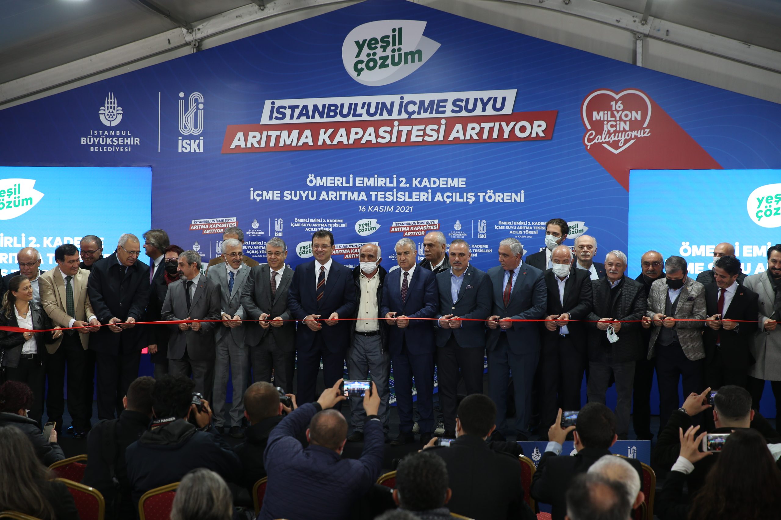 2021’DE İSKİ’DEN İÇMESUYU YATIRIMLARINA 1 MİLYAR TL