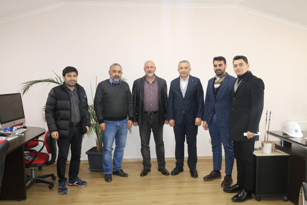 ÇEKMEKÖY AK PARTİ İLÇE BAŞKANI İLHAN, ZİYARETİMİZE GELDİ