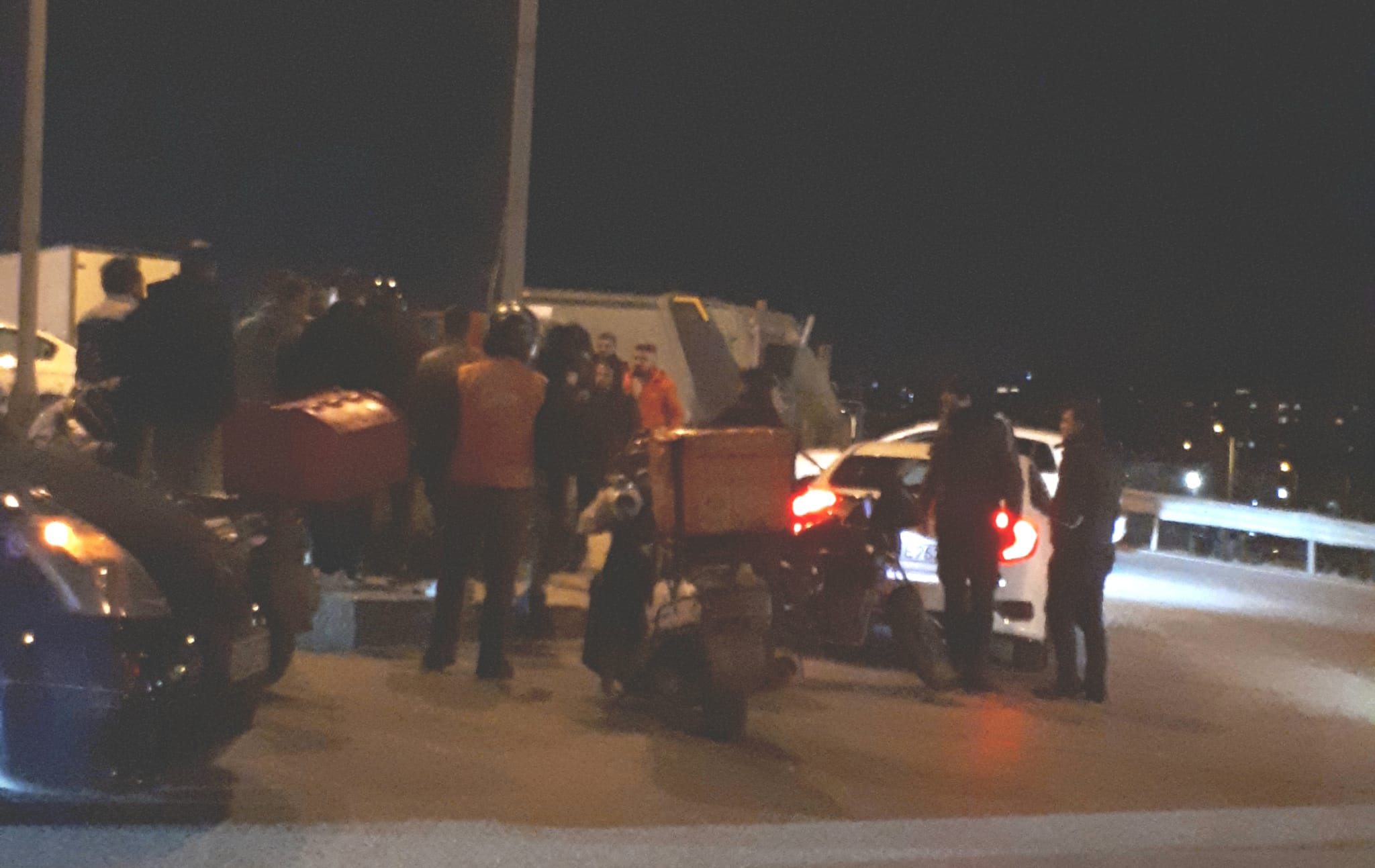 Çekmeköy’de Motokurye ile araç sürücüsü tekme tokat birbirine girdi