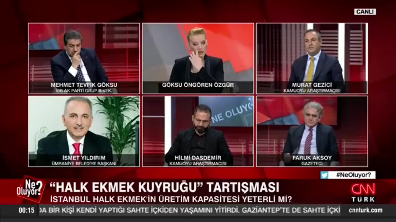 Ümraniye Belediye Başkanı İsmet Yıldırım, “Halk Ekmek’i biz kurduk, Sayın Cumhurbaşkanımız kurdu” dedi.