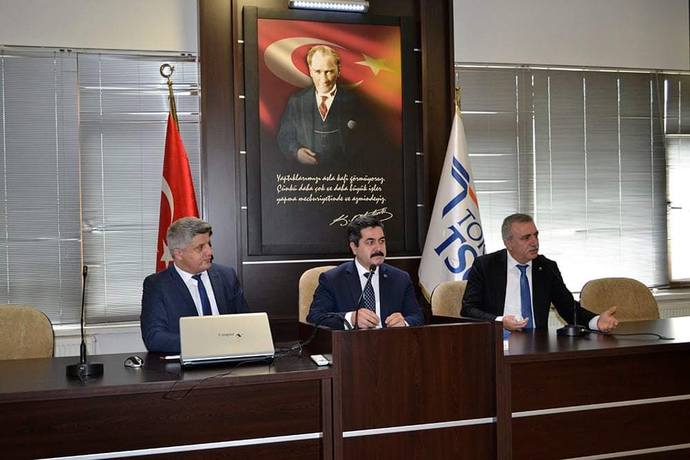 Zile Ticaret ve Sanayi Odası Meclis Başkanı Ali Eryılmaz’dan METYAP’a destek