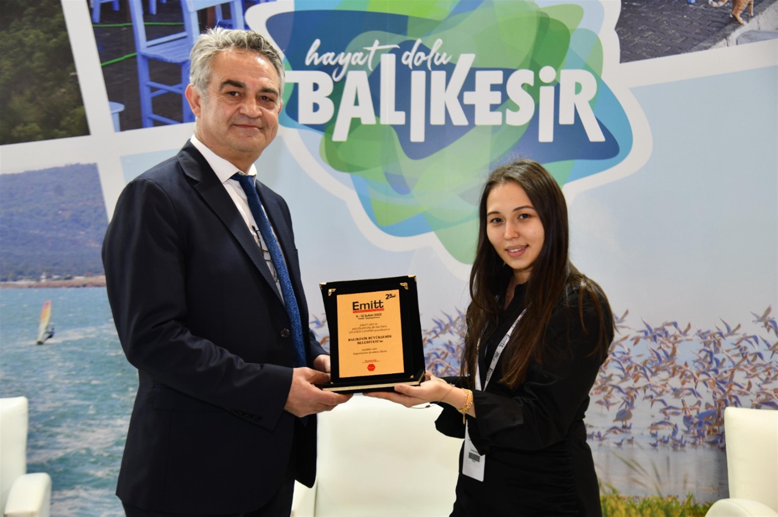 Balıkesir standı, 25’inci EMITT Fuarı’nda ‘En Etkin Tanıtım Ödülü’nü almaya hak kazandı.
