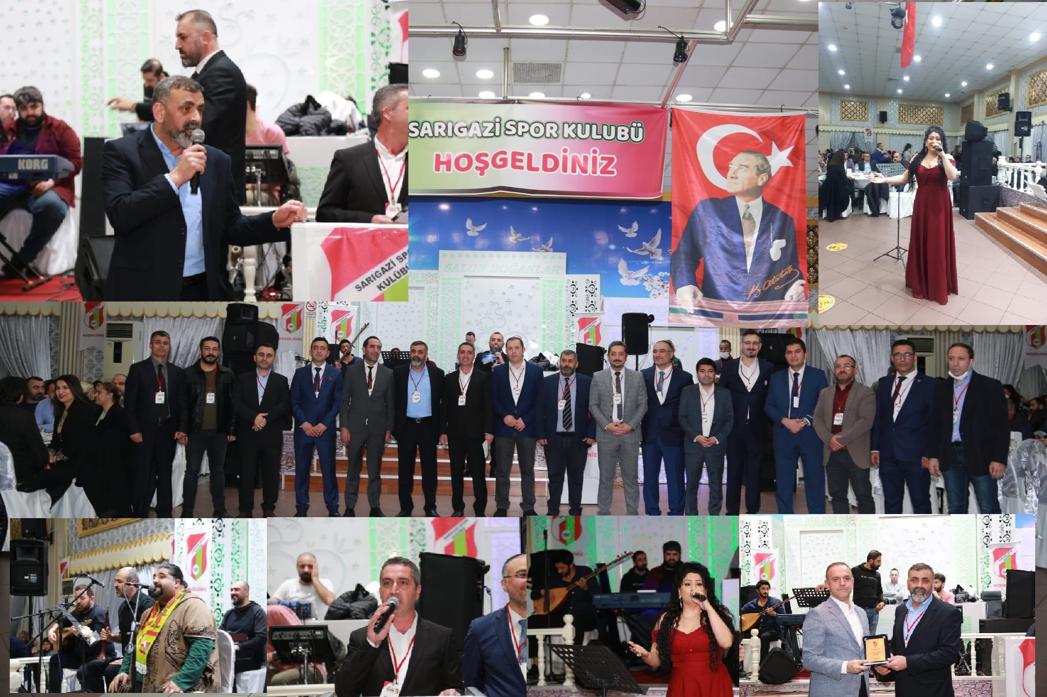 Sarıgazi Spor’un Dayanışma Gecesi Mustafa Özarslan’la Coştu