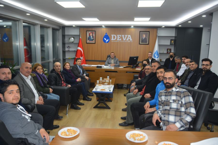 CHP İLÇE YÖNETİMİN’DEN DEVA PARTİSİ SANCAKTEPE’YE NEZAKET ZİYARETİ
