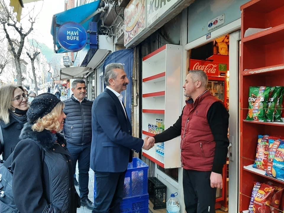 BAŞKAN YEŞİLTAŞ AKP “KAŞIKLA VERİP, KEPÇEYLE ALDI”