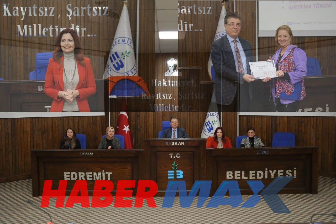 EDREMİT BELEDİYESİ’NDEN KADINLARA DESTEK – “YEREL YÖNETİMLERDE KADINLARI GÜNÇLENDİRİYORUZ”