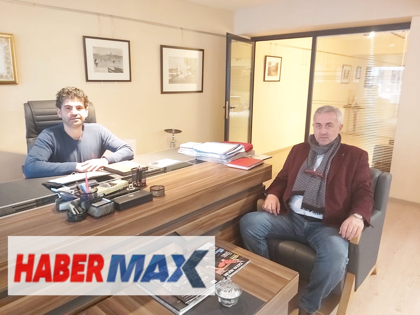 DEVA PARTİSİ ÜMRANİYE İLÇE BAŞKANI KELEŞ’TEN AV. ERMAN ÇALIŞKAN’A NEZAKET ZİYARETİ