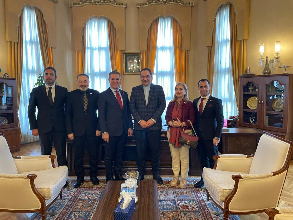 Sarıgül, İran İslam Cumhuriyeti İstanbul Başkonsolosu Far’ı beraberindeki heyet ile ziyaret etti