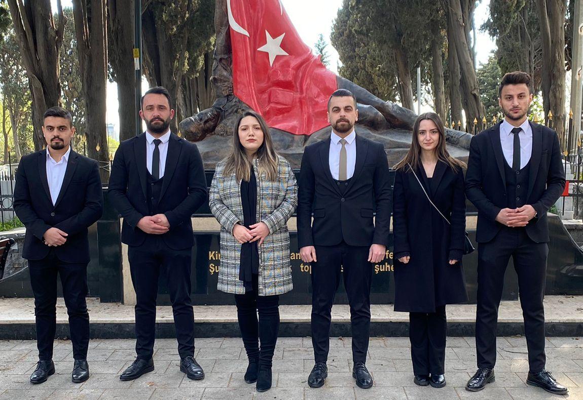 Türkiye Değişim Partisi Gençlik Kolları Başkanı Kenan Urgun’dan Şehitlere ziyaret