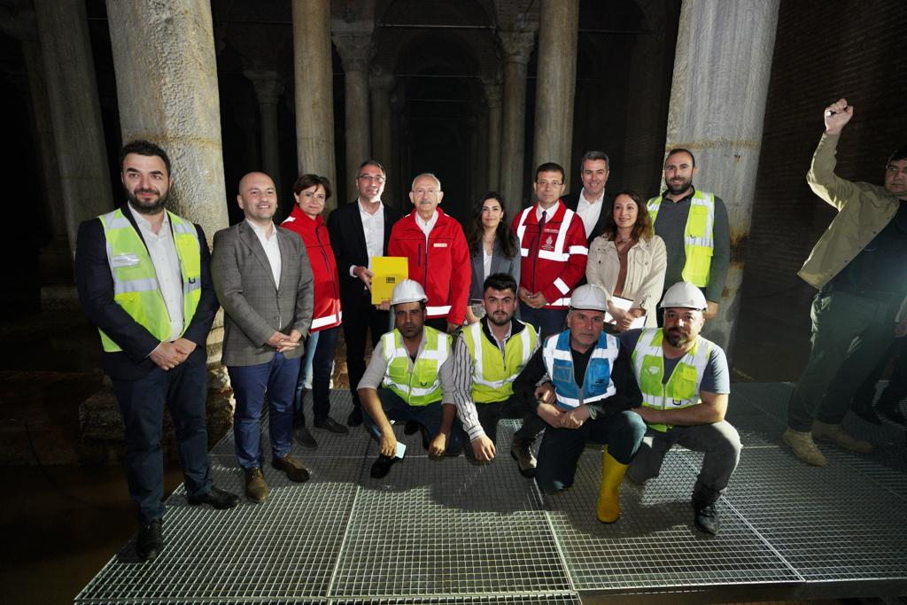 ÇATALCA’LI GRUBA SÜLEYMANİYE’DE KILIÇDAROĞLU VE İMAMOĞLU SÜRPRİZİ