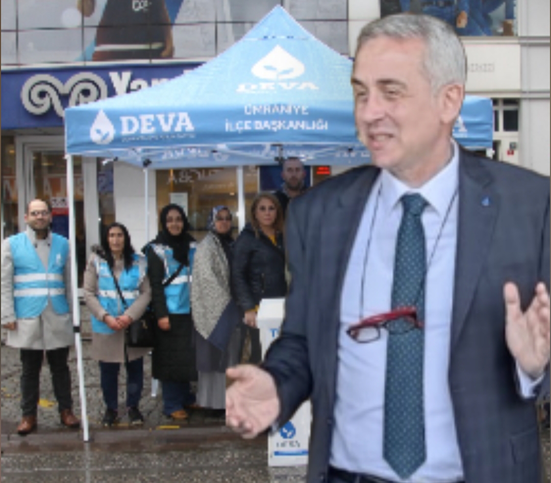 İlçe Başkanı Hasan Keleş öncülüğünde, Ümraniye de DEVA damlaları GÖL oldu.