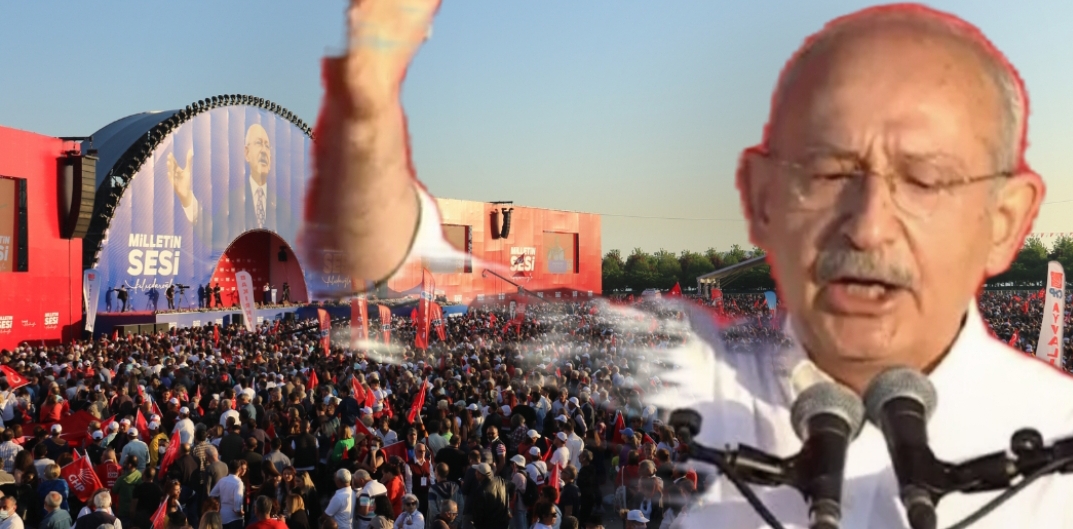 CHP Genel Başkanı Kemal Kılıçdaroğlu’nun Maltepe’de yaptığı miting hınca hınç doldu