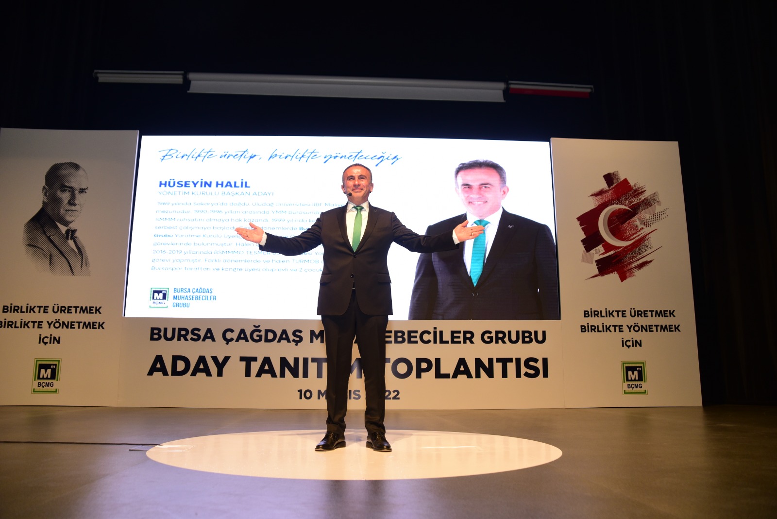 Bursa Çağdaş Muhasebeciler Grubu Aday Tanıtım Toplantısı yapıtı