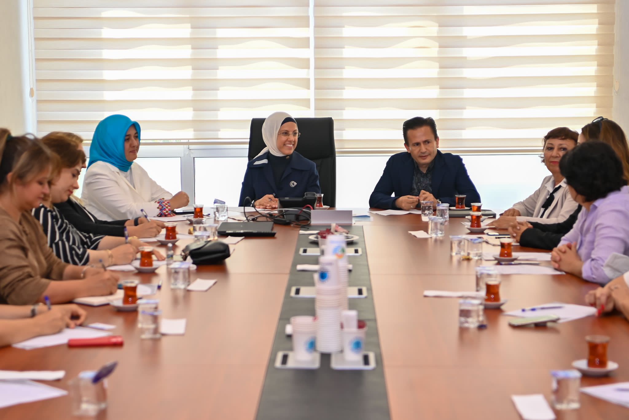 BAŞKAN YAZICI, KADIN MÜHENDİSLERİ TEKMER’DE AĞIRLADI