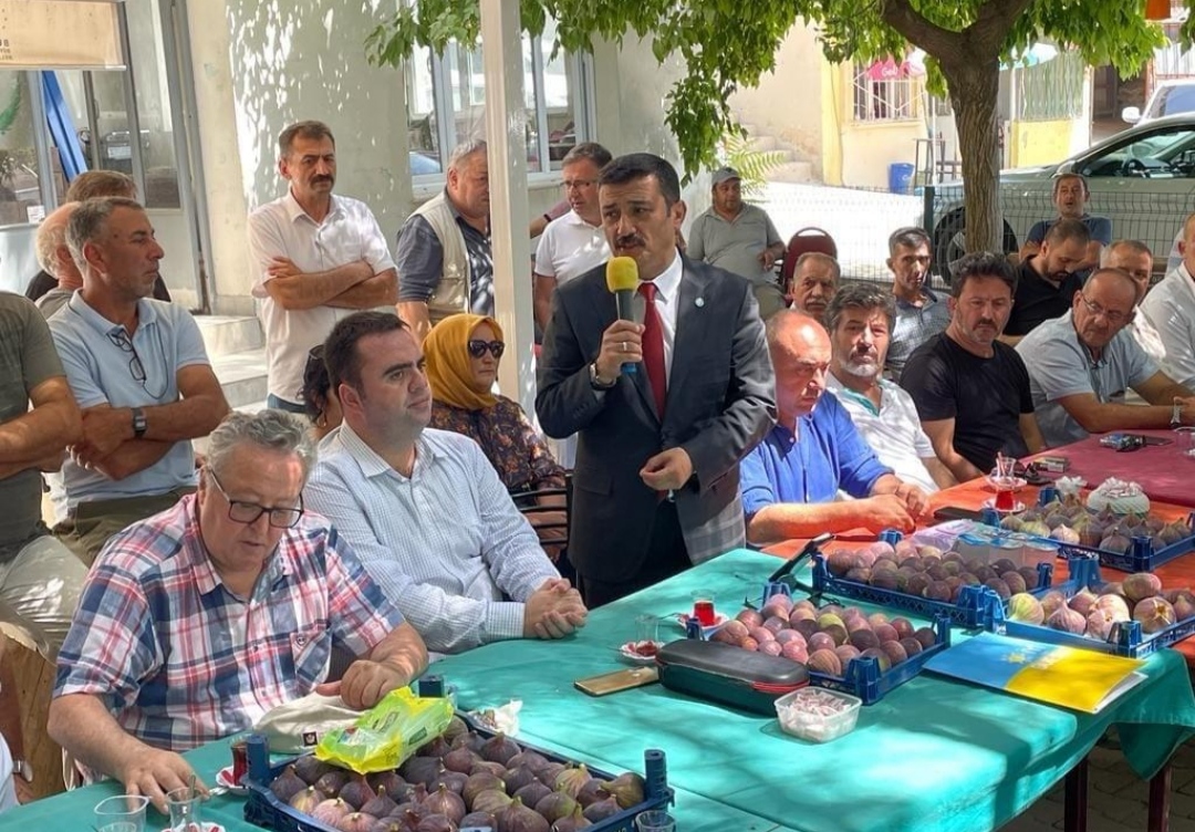 İYİ PARTİ BURSA İL BAŞKANI KARACA, ÜRETİCİNİN OCAĞINA  YİNE İNCİR DİKTİLER!