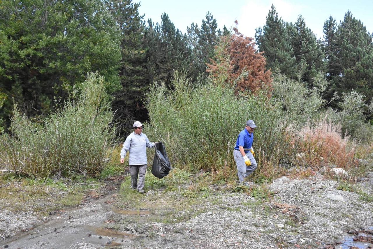 Kazdağları’nda temizlik çalışması yapıldı tonlarca çöp toplandı
