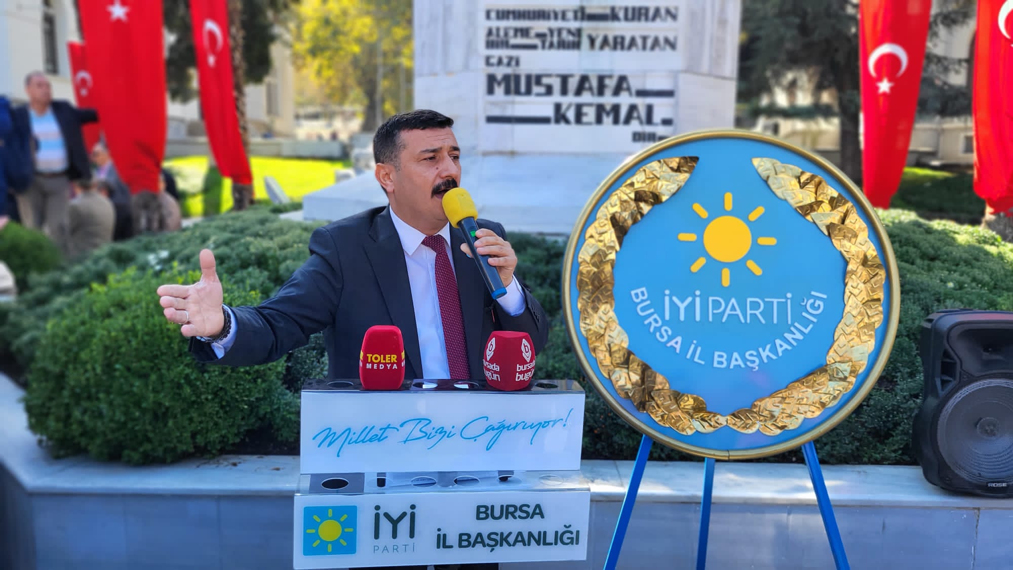 İYİ Parti Bursa 5. Kuruluş Yılını coşkuyla kutladı: