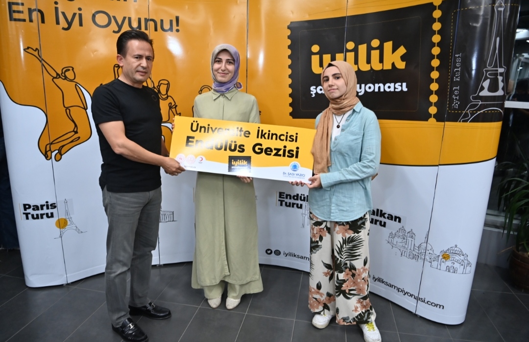 İYİLİK ŞAMPİYONLARI ÖDÜLLERİNİ  BAŞKAN YAZICI’NIN ELİNDEN ALDI