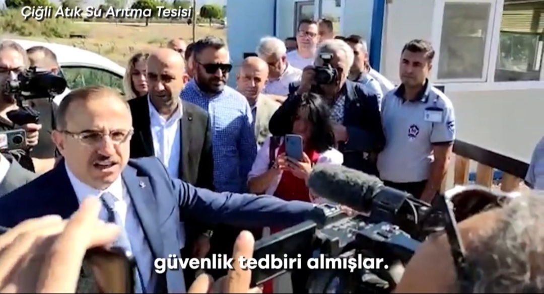 Başkan Soyer Ak Parti İl Başkanı Kerem Ali Sürekli, Çiğli İleri Biyolojik Arıtma Tesisi’ndeki güvenlik görevlilerini darp etti