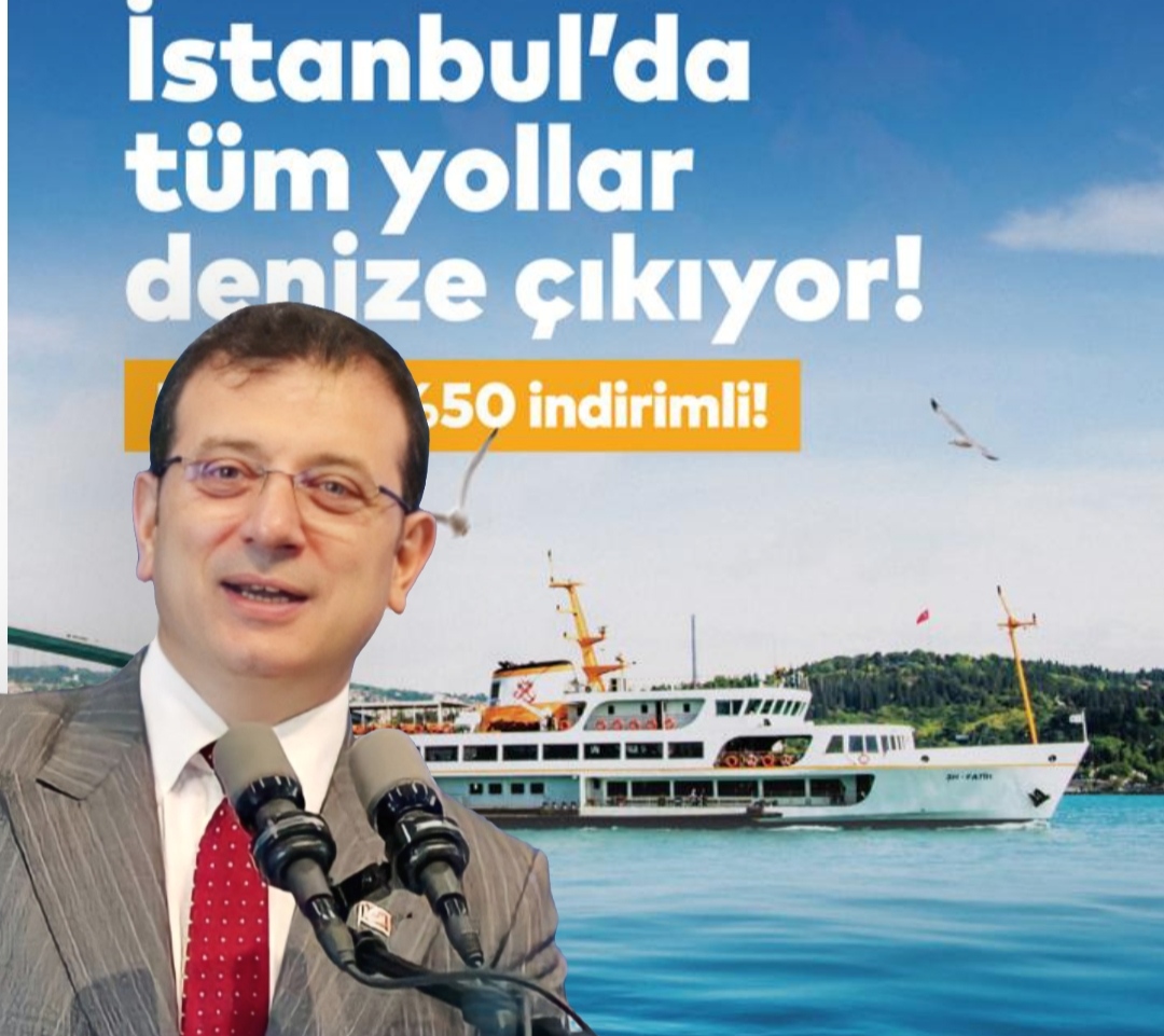 İMAMOĞLU ÇALIŞIYOR, İSTANBUL’DA DENİZ ULAŞIMI COŞUYOR