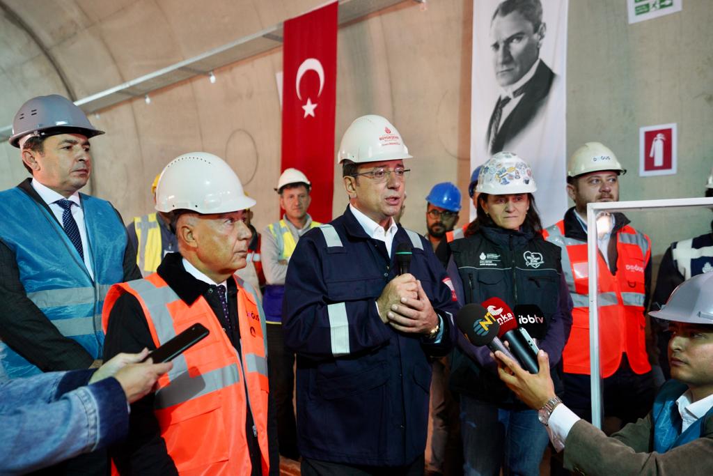 İBB BAŞKANI İMAMOĞLU: İLK ETAP 2023’TE, TAMAMI 2024’ÜN SON ÇEYREĞİNDE HİZMETE GİRECEK