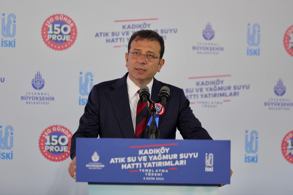 İBB BAŞKANI İMAMOĞLU “İSKİ, ENGELLEMELERE RAĞMEN HİZMETLERİNİ BİR BİR YERİNE GETİRİYOR”