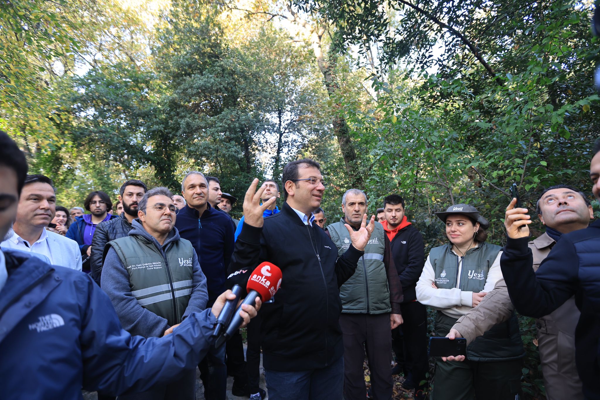 İBB BAŞKANI İMAMOĞLU’NDAN VATANDAŞLARA ‘KÜÇÜKÇAMLICA KORUSU’ DAVETİ