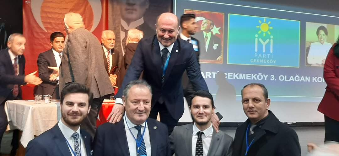 İYİ PARTİ ÇEKMEKÖY İLÇE BAŞKANI KOÇ GÜVEN TAZELEDİ