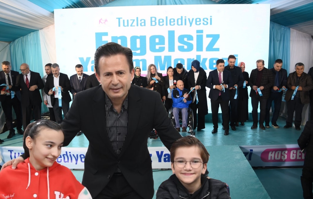TUZLA’NIN ENGELLERİ AŞAN MERKEZİ, AİLE SICAKLIĞINDA AÇILDI