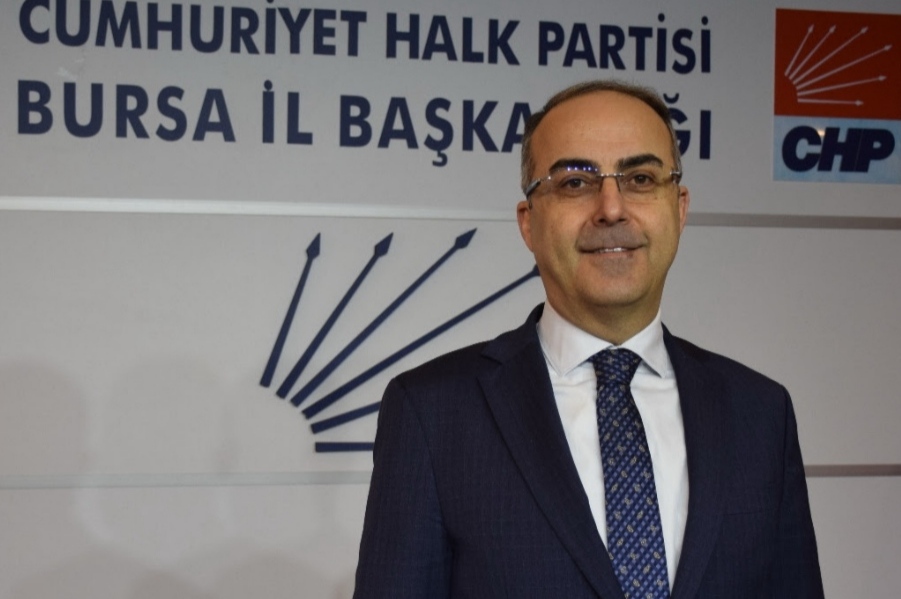 CHP’NİN YENİ BURSA İL BAŞKANI TURGUT ÖZKAN OLDU