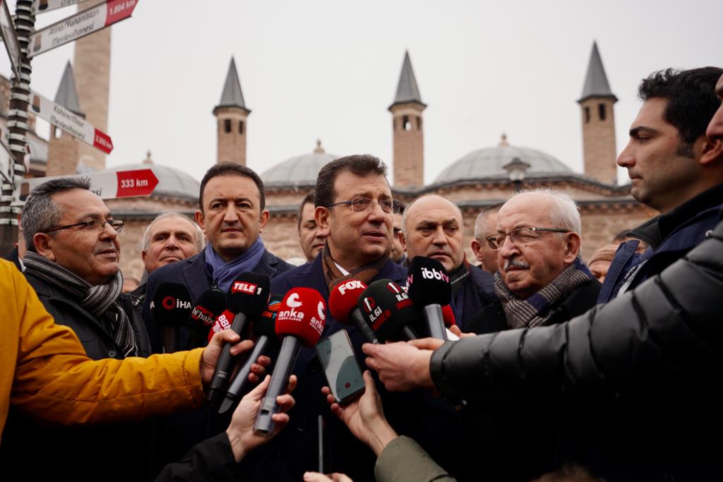 BAŞKAN İMAMOĞLU MEVLANA’NIN DİYARI KONYA’DA MEYDAN OKUDU BUNLAR GİDECEKLER