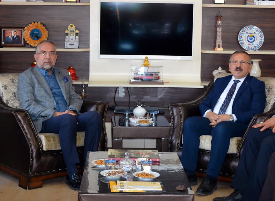 Ak Parti Tokat Milletvekili Yusuf Beyazıt Sargın’ı makamında ziyaret etti