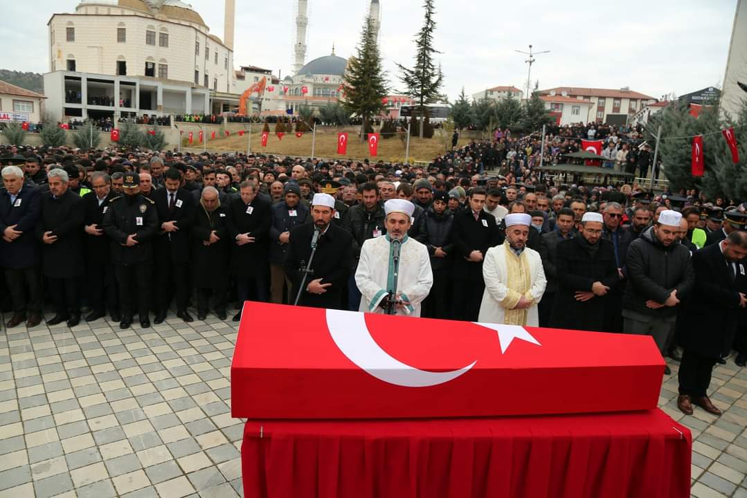 Çekerek, Şehit düşen Ali Arslan’ı dualarla uğurladı