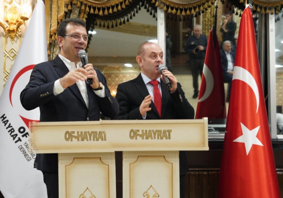 BAŞKANA DESTEK ZİYARETLERİ HIZ KESMİYOR, OFLULARLA BULUŞAN İMAMOĞLU: BENİ TANIYORSUNUZ