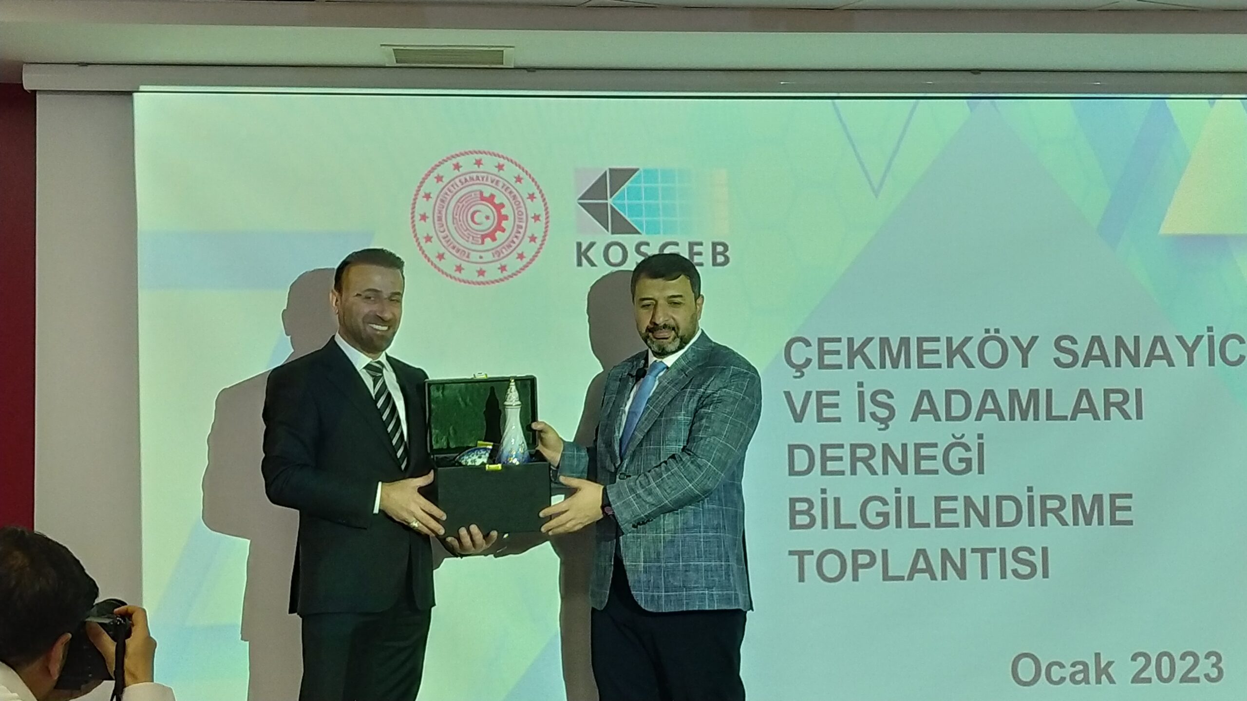 ÇEKSİAD, KOSGEB Başkanı Hasan Basri Kurt’u ağırladı