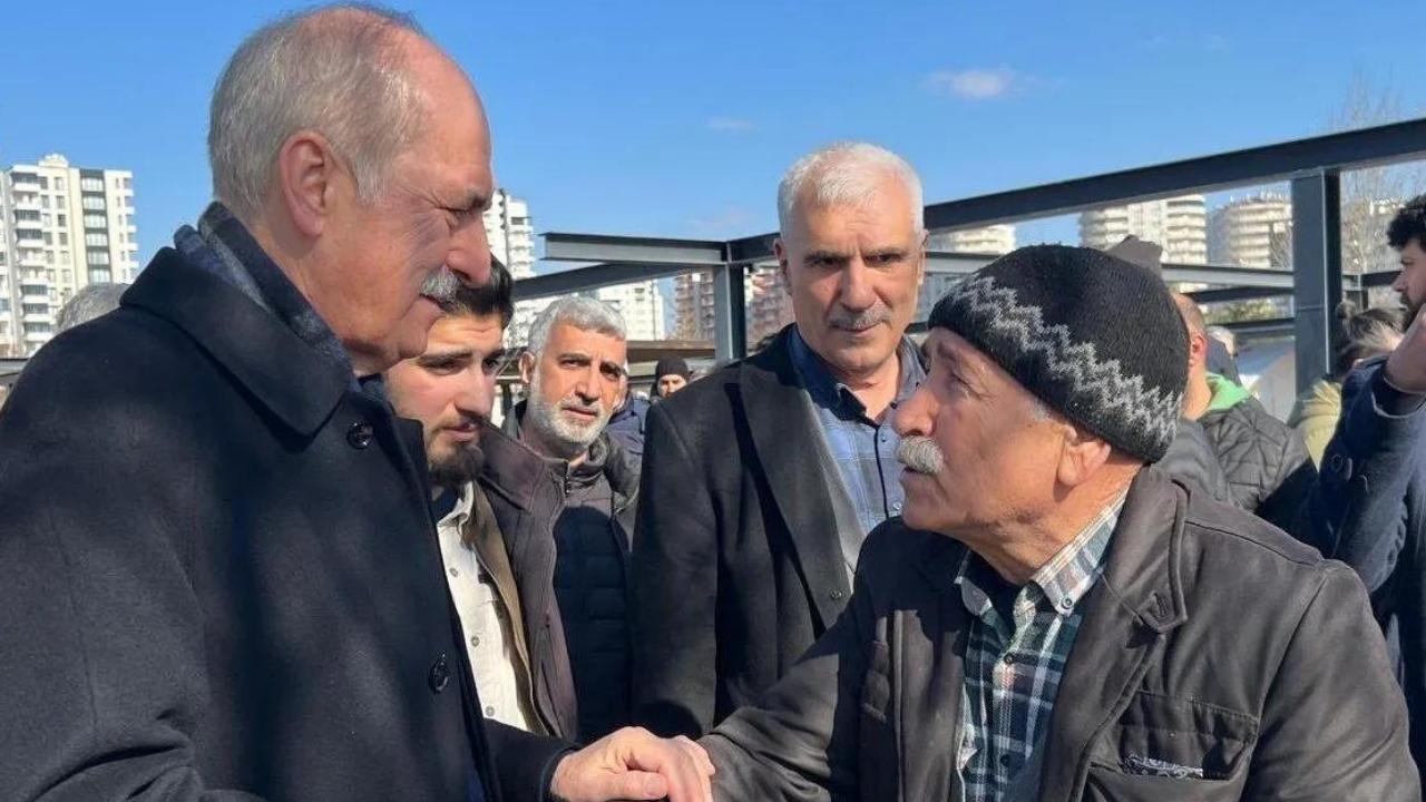 “Kurtulmuş, Şanlıurfa’da çadır kentleri ziyaret etti!”