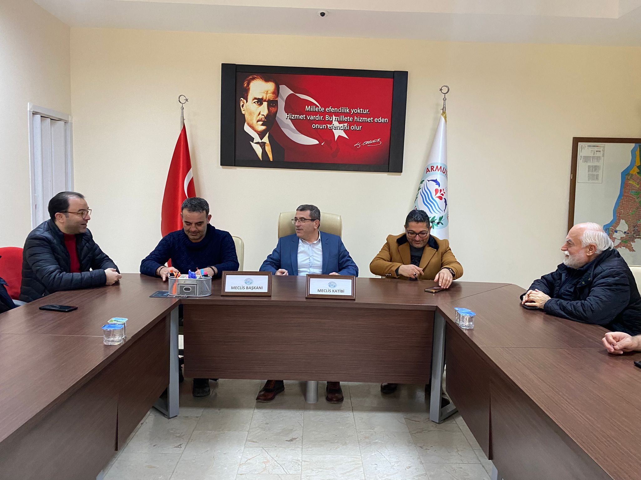 Armutlu Belediye Başkanı Mustafa Tokat İstanbul Basınını konuk etti