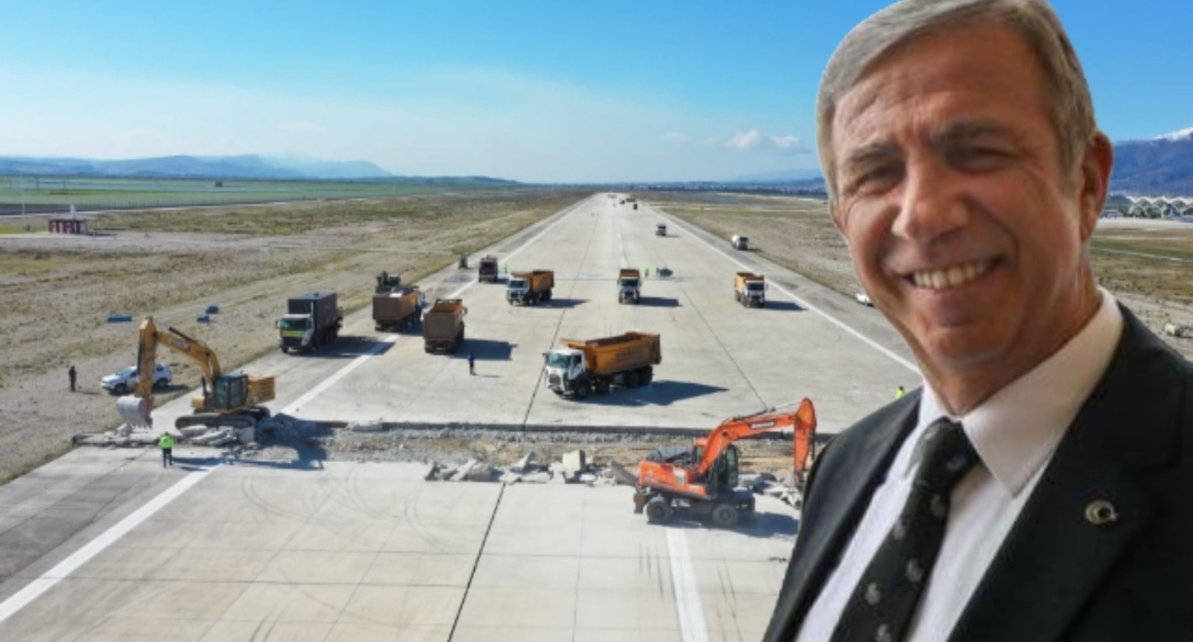 ANKARA BÜYÜKŞEHİR BELEDİYE BAŞKANI YAVAŞ, ANTAKYA HAVALİMANI’NA EL ATTI