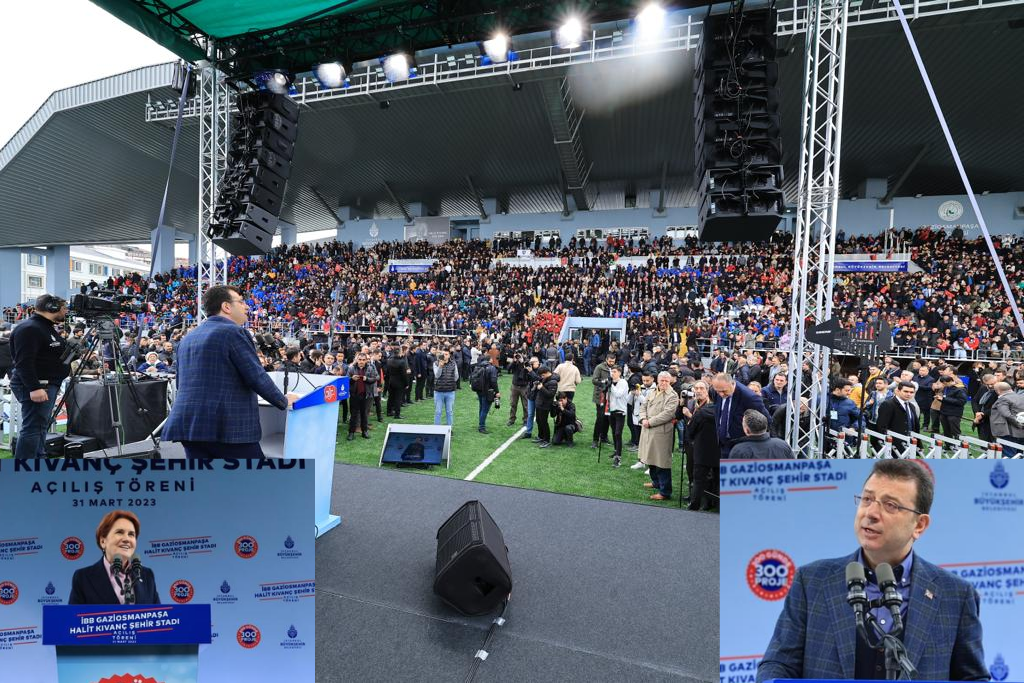 LİDERLER ‘HALİT KIVANÇ ŞEHİR STADI’ ADINA YAKIŞIR BİÇİMDE AÇILDI