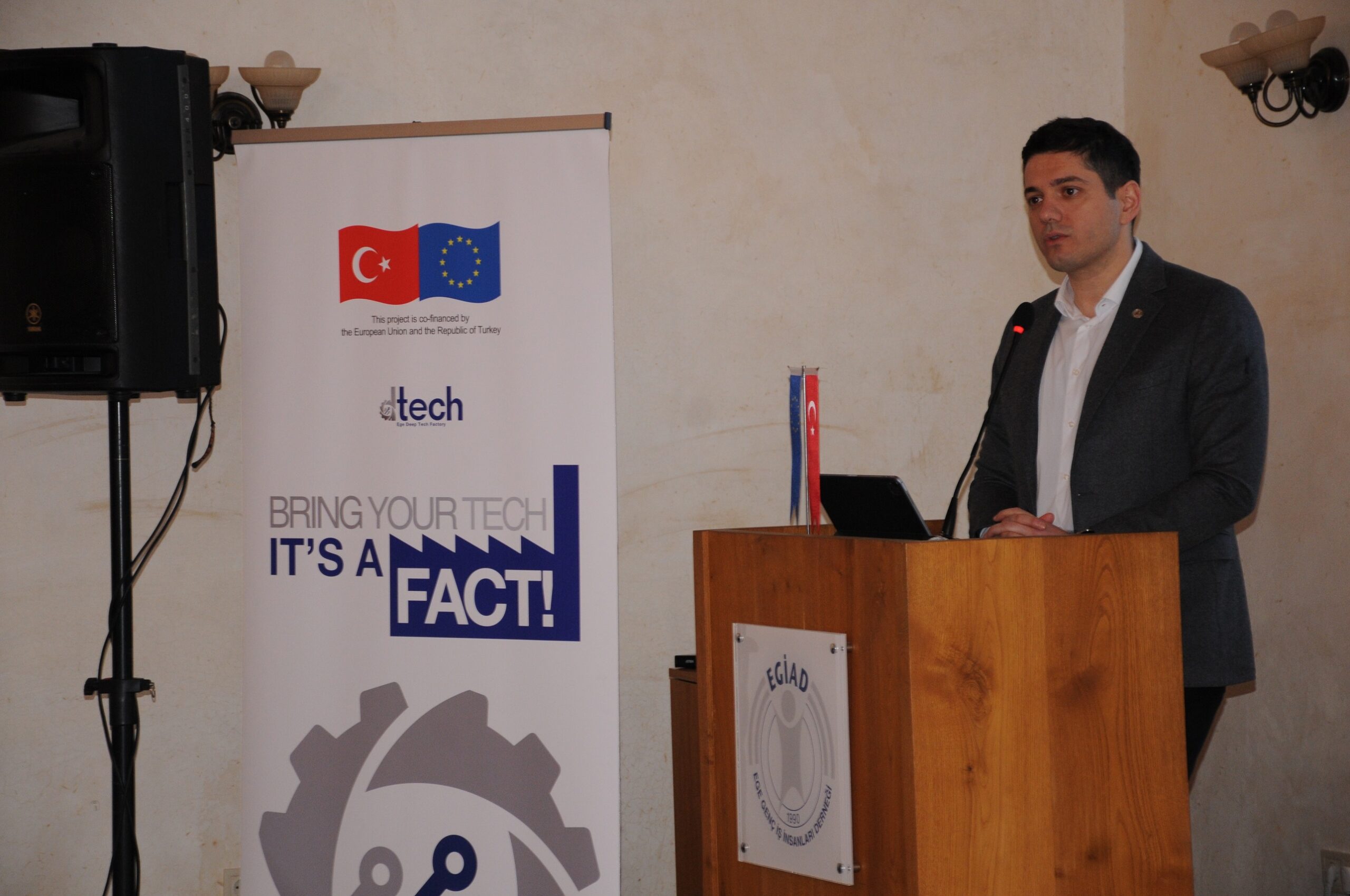 EGİAD Melekleri Yatırımcıları Ege D-Tech Projesi Eğitiminde Buluştu