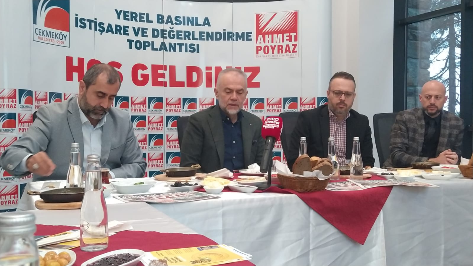BAŞKAN POYRAZ VE EKİBİ BASIN MENSUPLARI İLE BİRLİKTE CREA CENTERS’I İNCELEDİ