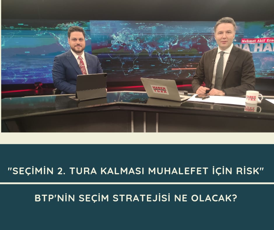 “Seçimin ikinci tura kalması muhalefet için risk”