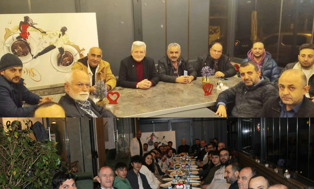 CHP’li Başkan Yıldırım Halil İbrahim sofrasında gazetecilerle birlikte iftarını açtı