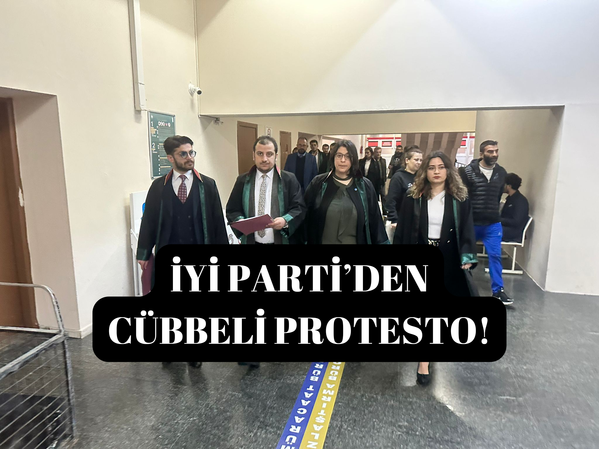 İYİ PARTİ’DEN CÜBBELİ PROTESTO!