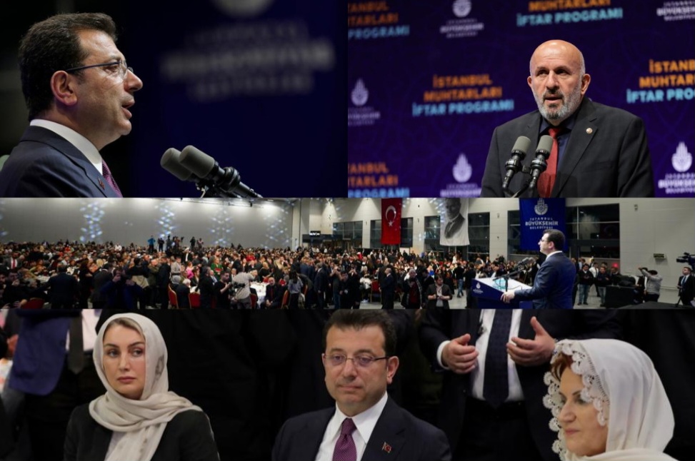 AKŞENER VE İMAMOĞLU, MUHTARLARLA İFTARDA BULUŞTU